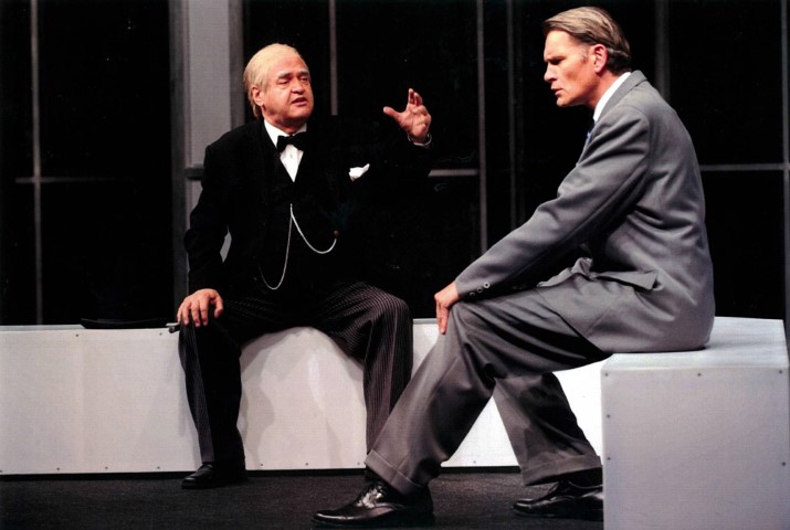 Helmut Markwort als Winston Churchill